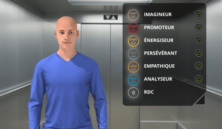 Virtual Learning Process Communication Model