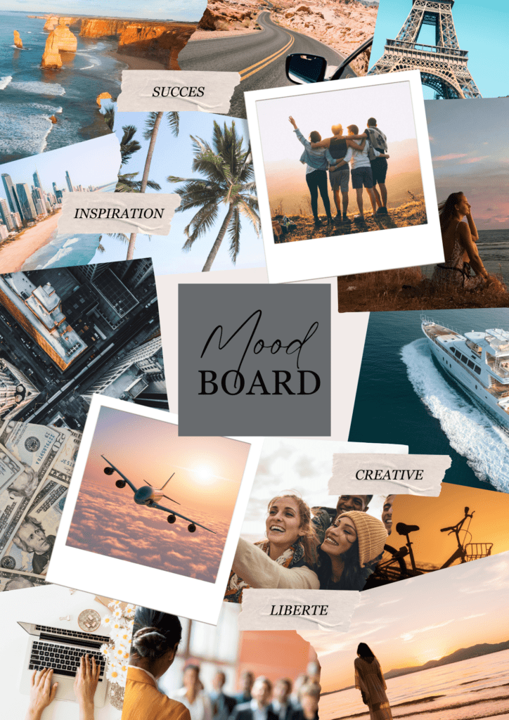 créer son tableau de visualisation | vision board | atteindre ses objectifs